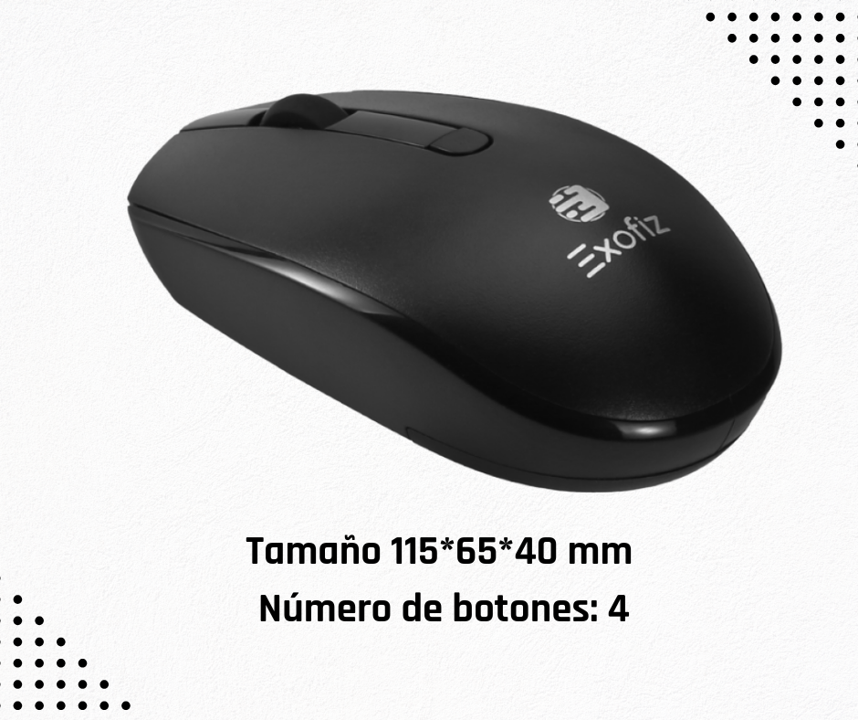 Auriculares + Teclado + Mouse INALÁMBRICOS