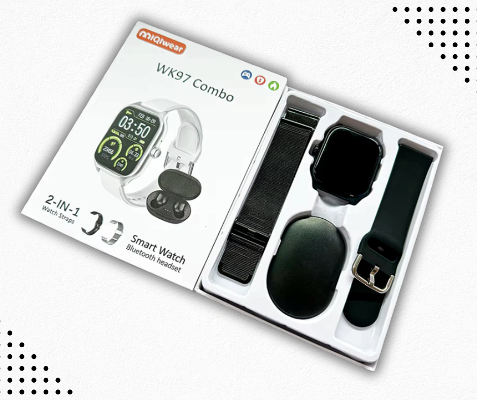 Reloj Inteligente WK97 Max – Tecnología 6 en 1 para tu ritmo de vida