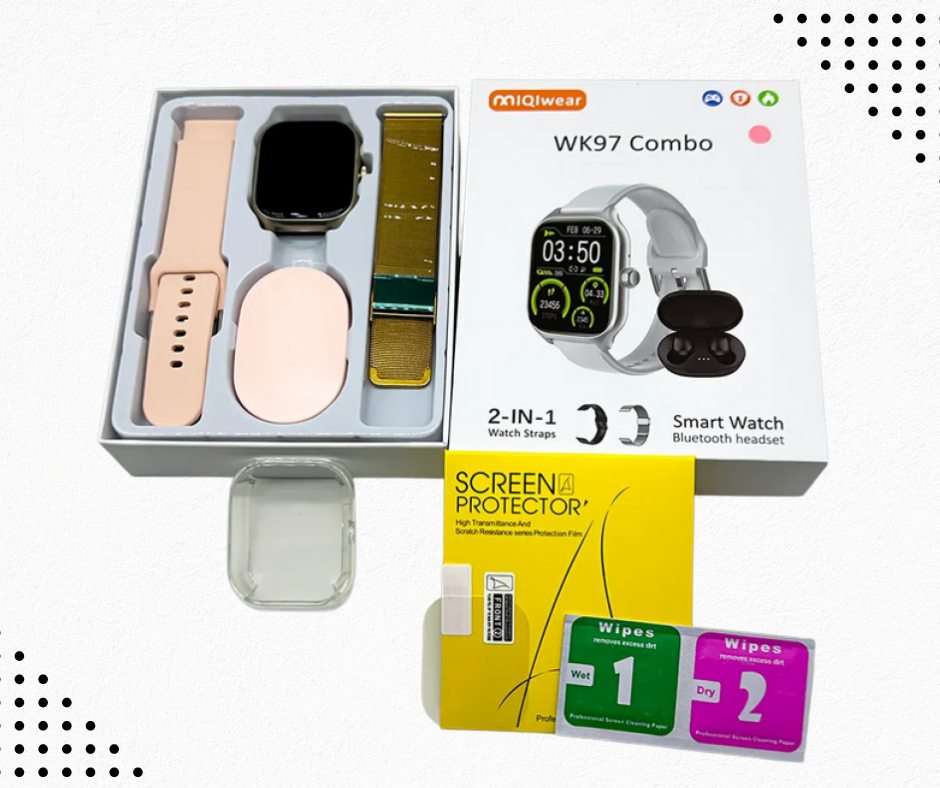 Reloj Inteligente WK97 Max – Tecnología 6 en 1 para tu ritmo de vida