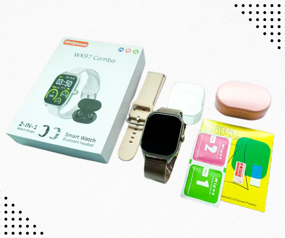 Reloj Inteligente WK97 Max – Tecnología 6 en 1 para tu ritmo de vida