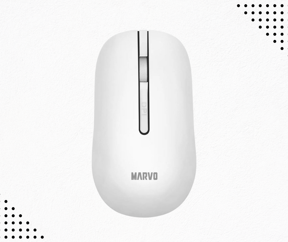 Auriculares +  Teclado y Mouse INALÁMBRICOS MARVO