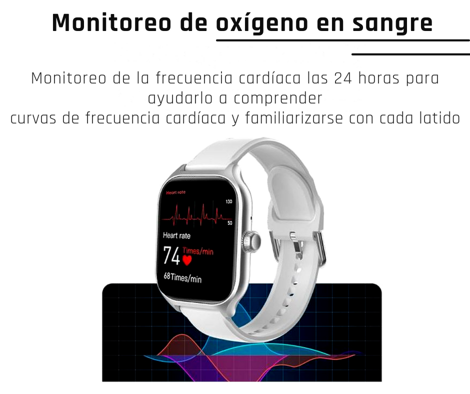 Reloj Inteligente WK97 Max – Tecnología 6 en 1 para tu ritmo de vida