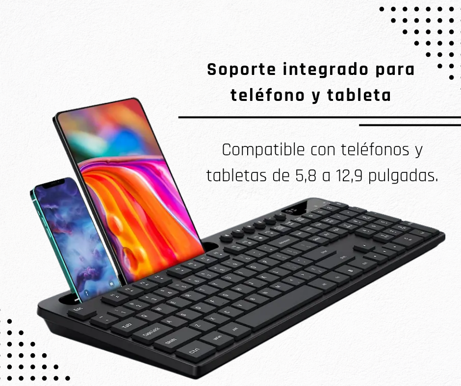 Auriculares +  Teclado y Mouse INALÁMBRICOS MARVO