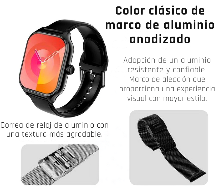 Reloj Inteligente WK97 Max – Tecnología 6 en 1 para tu ritmo de vida
